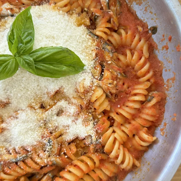 Fish Pasta step by step