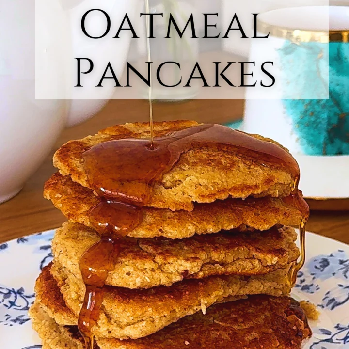 Apple Oatmeal Pancakes without flour