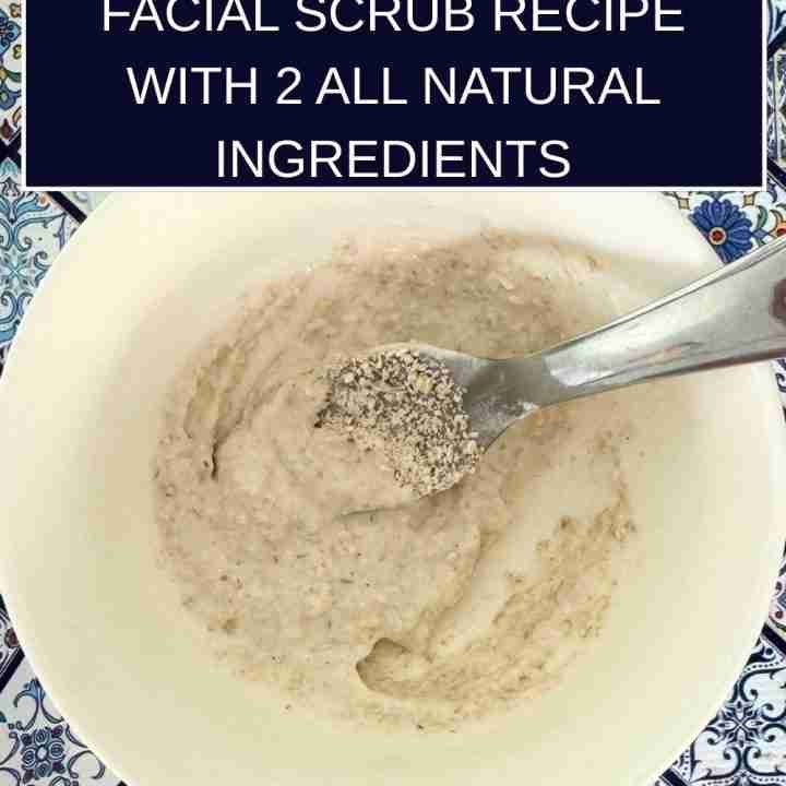 DIY All Natural Facial Scrub