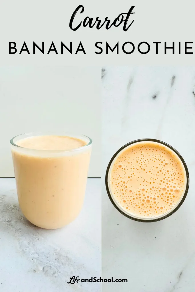 Carrot Banana Smoothie
