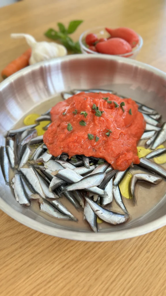 Fish Pasta step by step