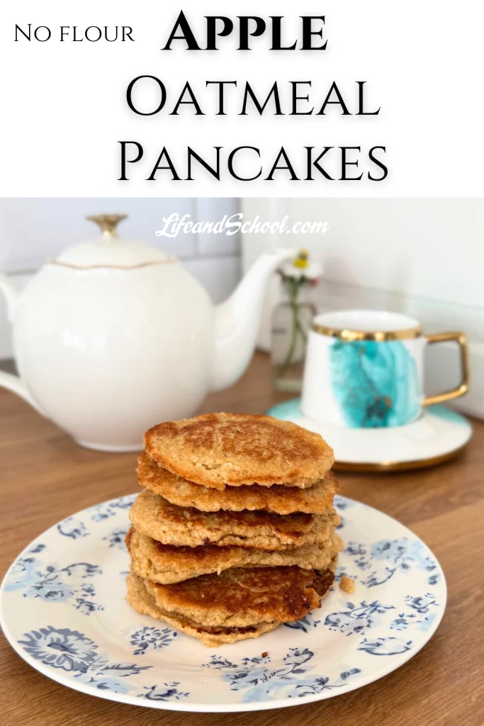 Apple Oatmeal Pancakes