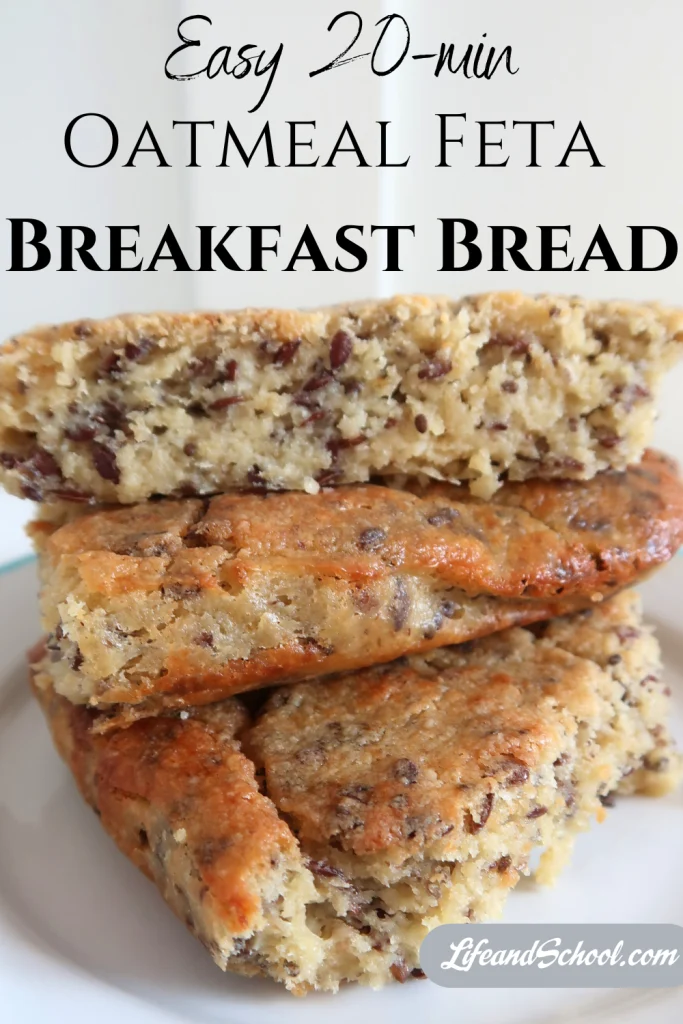 Oatmeal with Feta Bread
